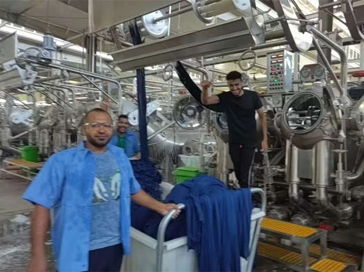 Dyeing Machine Commissioning on Site in Egypt Project 02 Dyeing Machine Commissioning on Site in Egypt Project 02